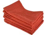 Set Di Asciugamani Uni In Spugna Tarakota 30X50 Cm - 6 Pz