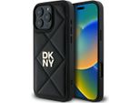 Dkny Dkhcp16Lpqdslk Iphone 16 Pro 6.3Czarny/Nero Logo Pila Trapuntata
