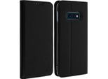 Akashi, Akashi Flip Cover Portafoglio Con Funzione Stand Per Samsung Galaxy S10E, Nero