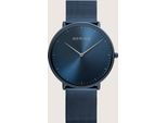 Bering Orologio Unisex Orologio Da Polso Ultra-Slim Blu - 15739-397 Acciaio Inossidabile