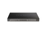 Switch D-Link DGS-1250-52XMP/E 440 Mm D-Link DGS-1250-52XMP 4*SFP+/48*GE Poe+ Al Dettaglio