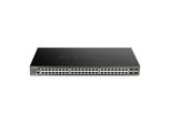 Switch D-Link DGS-1250-52X/E 440 Mm D-Link DGS-1250-52X 4*SFP+/48*GE Al Dettaglio