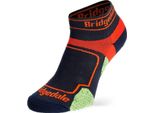 Bridgedale Trail Run Ultralight T2 Coolmax (Fibre Di Poliestere) Sport Colore: Navy / Taglia: M