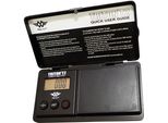 Bilancia Digitale Myweigh® Bilancia Tascabile T2-400 (400X0,01 G) + Portachiavi Headnmore® Nel Pacchetto Headnmore