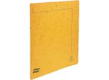 Exacompta 54259E Raccoglitore Ad Anelli Exacompta In Cartone, Meccanismo A 2 Anelli, Din A4, Giallo