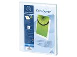 Exacompta 59589E Exacompta Kreacover Scatola Di Raccolta, A4, Pp, 25 Mm, Bianco