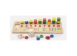 Viga Toys Gioco Del Conteggio - Imparare A Contare Da 1 A 10