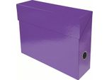 Exacompta 89926E Exacompta Archivbox Iderama, Cartone, 90 Mm, Viola