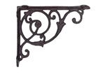 Clayre & Eef Griglia Decorativa 3X22X18 Cm Ferro Marrone