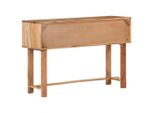 The Living Store Sideboard 115X35X75 Cm Massivholz Akazie
