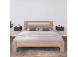 The Living Store Comodini Da Parete 2 Pz. Grigio 40X29,5X22 Cm