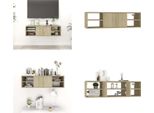 Vidaxl Scaffale A Muro Rovere Sonoma 102X30X29 Cm - Scaffale A Muro - Scaffale A Muro - Scaffale - Scaffali - Mensole