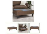 The Living Store Sgabello Patchwork 77X55X31 Cm In Tessuto