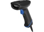Newland HR23 Dorada, Cmos, 2D, Kit (Usb, Ruotato) Scanner Portatile, 2D, Imager, Vibrazione, Incl.: Cavo (Usb, Ruotato), Stan