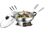 Unold 48746 - Pentola Per Fonduta - Acciaio Inox
