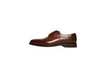 Schnürschuh HENRY STEVENS Marshall CD Businessschuhe, Herren, Gr. 44,5, braun (mittelbraun), Leder, elegant, Schuhe, Herren Halbschuhe Leder handgefertigt, Anzugschuhe