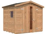 Gerätehaus PALMAKO Dan, braun (hellbraun), Holz, Gerätehäuser, hellbraun