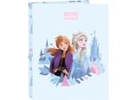 Raccoglitore Ad Anelli Frozen Ice Magic Blu A4 26,5 X 33 X 4 Cm