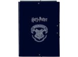 Raccoglitore Ad Anelli Harry Potter Capitano Blu Navy A4 26 X 33,5 X 2,5 Cm