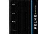 Raccoglitore Ad Anelli Kelme Iron Black 27 X 32 X 3,5 Cm