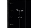 Raccoglitore Ad Anelli Kappa Dark Black 27 X 32 X 3,5 Cm