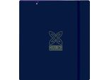 Raccoglitore Ad Anelli Munich North Blu Navy 27 X 32 X 4 Cm
