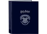 Raccoglitore Ad Anelli Harry Potter Capitano Blu Navy A4 27 X 33 X 6 Cm