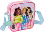 Borsa A Tracolla Barbie Painterly Pink Sky Blue 16 X 18 X 4 Cm
