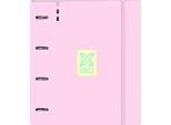 Raccoglitore Ad Anelli Munich Candy Pink 27 X 32 X 4 Cm