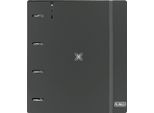 Raccoglitore Ad Anelli Munich Lagoon Black 27 X 32 X 4 Cm