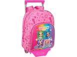 Zaino Scuola Con Ruote Rainbow High Shine Colourful 28 X 34 X 10 Cm