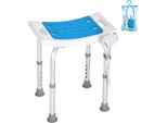 Sedia Da Doccia Succebuy Con Altezza Regolabile, Sgabello Antiscivolo Per Vasca O Doccia, Portata 158,8 Kg, Ideale Per Anziani E Disabili