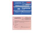 Herlitz 885608 Libro Dei Moduli "Ausgabebeleg 302"" Din A6 50 Fogli"