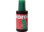 Kores Stempelfarbe, Inhalt: 27 Ml, Grn