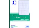 Elve Notizbuch, 140 X 210 Mm, Kariert (5/5), 3 X 50 Blatt