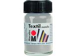 Textilfarbe Metallic-Silber