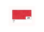 Folia 88120-20 Folia Transparentpapier, (B)700 X (L)1 M, 42 G/Qm, Rot
