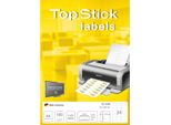 Etichette Universali Top Stick, 70 X 36 Mm, Bianco, 100 Fogli