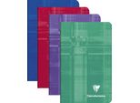 Clairefontaine Notizheft, 75 X 120 Mm, 24 Blatt, Kariert