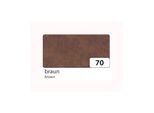 Folia 88120-70 Folia Transparentpapier, (B)700 X (L)1 M, 42 G/Qm, Braun
