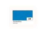 Folia 88120-34 Folia Transparentpapier, (B)700 X (L)1 M, Dunkelblau