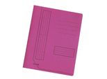 Falken 11287604 Cartella Rapida - A4, Pinzatura Commerciale E Ufficiale, Cartoncino Manila, Rosa