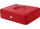 Pavo Geldkassette, Rot, MaáE: (B)300 X (T)240 X (H)90 Mm