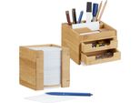 Set Da Scrivania 2 Pezzi Relaxdays