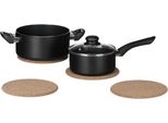 Set Di 4 Sottobicchieri In Sughero Relaxdays