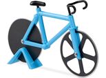 Relaxdays 10 X Tagliapizza Da Bicicletta Blu