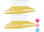 Relaxdays 40 X Appendiabiti Per Bambini Giallo