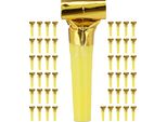 Relaxdays Mangiatoie Party Confezione Da 500 Pezzi Oro