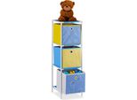 Relaxdays Scaffale Per Bambini Dino Con Scatole