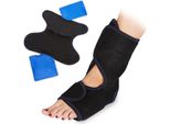 Relaxdays 2 Cuscinetti Di Raffreddamento Per I Piedi Con Chiusura A Velcro